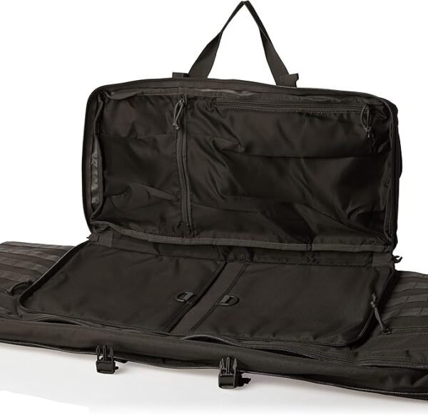 G Outdoors DOUBLE RIFLE CASE - BLACK, 42" - Image 3