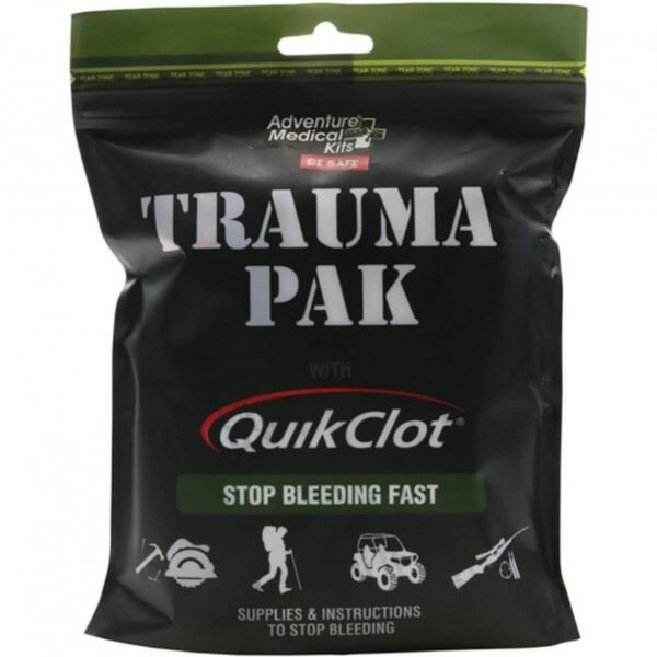 ADVENTURE MEDICAL KITS TRAUMA PAK WITH QUIKCLOT