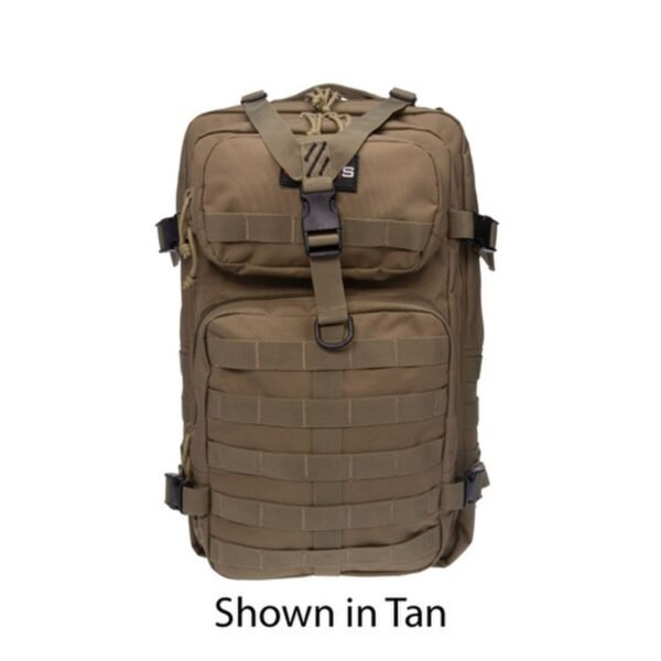 G Outdoors TACTICAL BUGOUT COMPUTER BACKPACK - BLACK, 15" LAPTOP SLEEVE