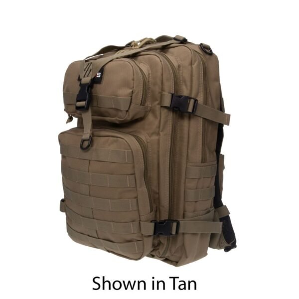 G Outdoors TACTICAL BUGOUT COMPUTER BACKPACK - BLACK, 15" LAPTOP SLEEVE - Image 2