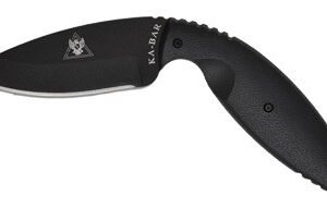 KA-BAR TDI LARGE KNIFE - 3.6875" W/SHEATH BLACK