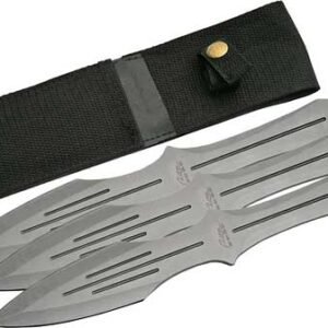 SZCO RITE EDGE 10" PRO THROWER - KNIFE 3PC SET W/SHEATH