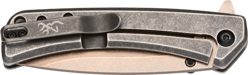 BROWNING KNIFE JERICHO 3" FLDR - COPPER WASH/BUCKMARK D2