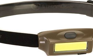 STREAMLIGHT BANDIT HEADLAMP - WHITE/GREEN LED 3 MODES COYOTE