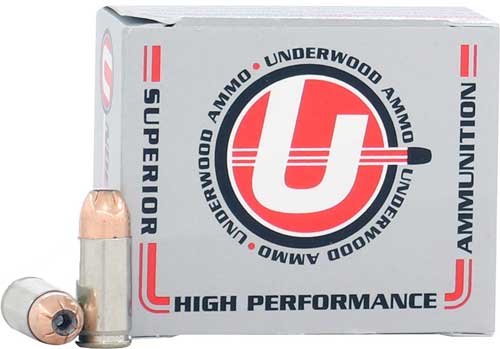 UNDERWOOD 9MM LUGER 124GR JHP - 20RD 10BX/CS