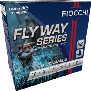 FIOCCHI FLYWAY 12GA 3" 1-1/5OZ - #1 1550FPS 25RD 10BX/CS