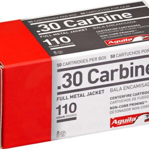 AGUILA 30 CARBINE 110GR FMJ - 50RD 20BX/CS