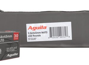 AGUILA 5.56X45 55GR FMJ 450RD - BATTLE PACKS 5/BATTLE PER CASE