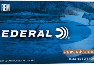 FEDERAL POWER-SHOK 223 REM - 55GR SP 20RD 10BX/CS