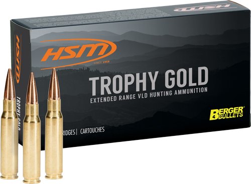 HSM TROPHY GOLD 270 WIN - 150GR BERGER VLD 20RD 20BX/CS