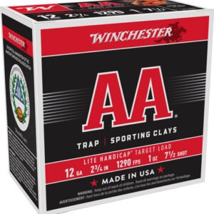 WINCHESTER AA 12GA 2.75" 1OZ - #7.5 1290FPS 250RD CASE LOT