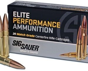SIG AMMO 308 WIN 175GR OPEN - TIP MATCH 20RD 10BX/CS