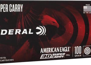 FEDERAL AE 30 SUPER CARRY - 100GR FMJ 50RD 20BX/CS