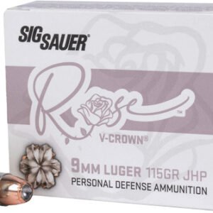 SIG AMMO 9MM 115GR ELITE - V-CROWN JHP 20RD 10BX/CS