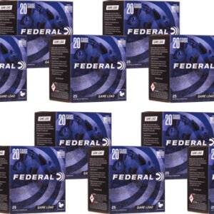 FEDERAL GAME LOAD 20GA 2.75" - 7/8OZ #7.5 1210FPS CASE LOT