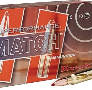 HORNADY SPF MATCH 308 WIN - 168GR ELD MATCH 20RD 10BX/CS