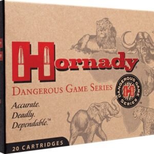 HORNADY 458 LOTT 500GR DGS - 20RD 6BX/CS