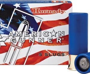 HORNADY GUNNER 12GA 2.75" 1OZ - RIFLED SLUG 5RD 20BX/CS