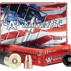 HORNADY WHITETAIL 12GA 2.75" - INTERLOCK SLUG 5RD 20BX/CS