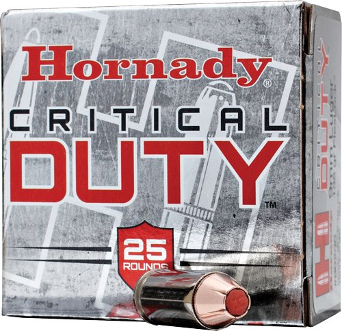 HORNADY CRITICAL DUTY 9MM - LUGER 135GR 25RD 10BX/CS - Image 2