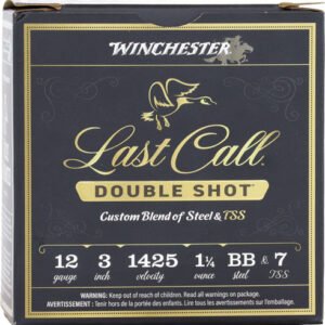 WINCHESTER LAST CALL 12GA 3" - 1-1/4OZ #BB & #7 25RD 10BX/CS