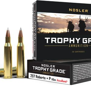 NOSLER TROPHY 257 ROBERTS - 110GR ACCUBOND 20RD 10BX/CS