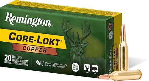 REMINGTON 308 WIN 150GR COPPER - CORE-LOKT HP 20RD 10BX/CS