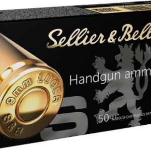 S&B 9MM LUGER 124GR JHP - 50RD 20BX/CS