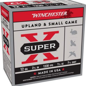WINCHESTER SUPER-X 12GA 2.75" - 1-1/4OZ #7.5 25RD 10BX/CS