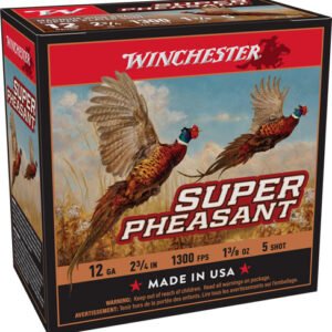 WINCHESTER SUPER PHEASANT 12GA - 1-3/8OZ #5 1300FPS 25RD 10BX/C