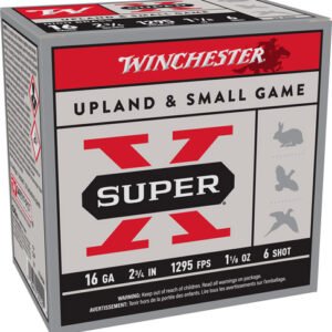 WINCHESTER SUPER-X 16GA 2.75" - 1-1/8OZ #6 1295FPS 25RD 10BX/C