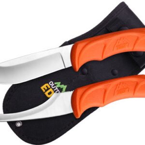 OUTDOOR EDGE JAEGER-PAIR - SKINNING/GUTTING KNIFE COMBO