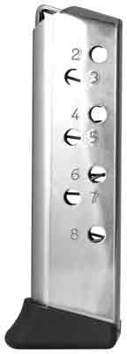 MEC-GAR MAGAZINE 1911 GOVT. - 45ACP 8RD NICKEL