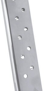 MEC-GAR MAGAZINE 1911 GOVT. - 45ACP 10RD EXTENDED NICKEL