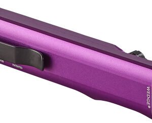 STREAMLIGHT WEDGE CARRY LIGHT - WHITE EDC PURPLE W/POCKET CLIP