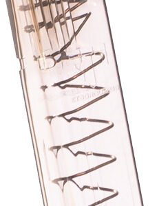 ETS MAGAZINE S&W M&P 9MM 17RD - STANDARD FLUSH CARBON SMOKE