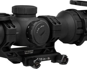 SIG SCOPE TANGO MSR COMPACT - 1-8X24 SFP 30MM ILL BDC8 BLACK