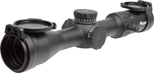 SIG SCOPE WHISKEY4 3-12X44 - 30MM SF SFP BDC ZERO STOP BLK