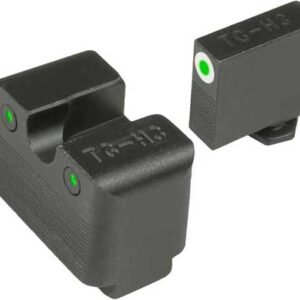 TRUGLO SIGHT SET FOR GLOCK HI - MOS TRITIUM PRO WHTE W/U-NOTCH