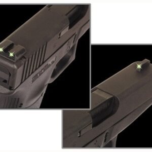 TRUGLO SIGHT SET FOR GLOCK .45 - 10MM TRITIUM FIXED