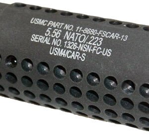 GUNTEC AR15 FAKE SUPPRESSOR - SOCOM MINI 1/2X28 TPI BLACK