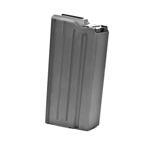 SR25/DPMS .308 SR STAINLESS 20 ROUND MAGAZINE - MARLUBE BLACK, BLACK FOLLOWER