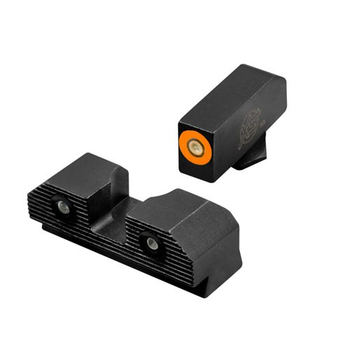 R3D 2.0 NIGHT SIGHTS - GLOCK 42/43, FRONT ORANGE OUTLINE