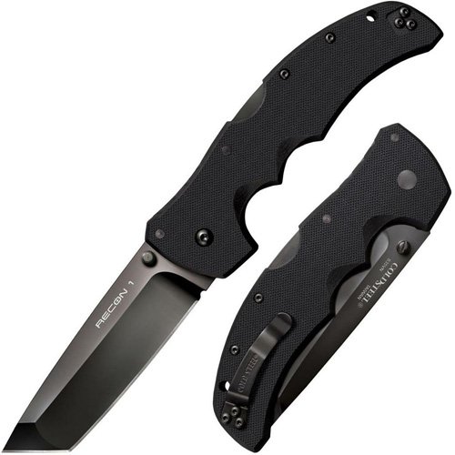 RECON 1 KNIFE - PLAIN EDGE, S35VN STEEL, 4" BLADE