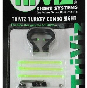 HIVIZ SHOTGUN DEER/TURKEY SET - TRIVIZ 1/4"-3/8" VENT RIBS