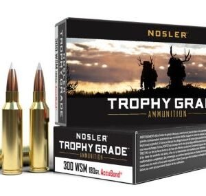NOSLER TROPHY GRADE 300 WSM - 180GR ACCUBOND 20RD 10BX/CS