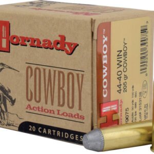 HORNADY 44-40 WIN 205GR COWBOY - 20RD 10BX/CS