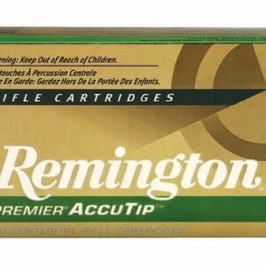 REMINGTON PREMIER 222 REM - 50GR ACCUTIP 20RD 10BX/CS