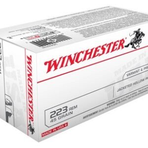 WINCHESTER USA 223 REM 45GR - JHP 40RD 10BX/CS