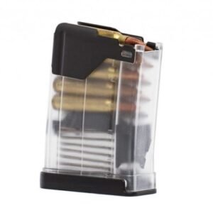 LANCER MAGAZINE L5AWM AR-15 - 5.56X45 10RD TRANS CLEAR GEN2